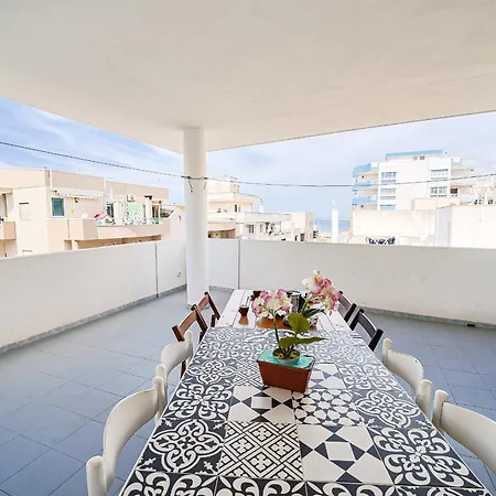 Venezia Rooftop - Center - Big Balcony - By Click Salento Apartman Gallipoli